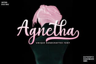 Agnetha Font: A Script Amp Typeface That Elevates Brand Design