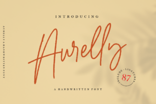 Aurelly Font Review: A Script That Elevates Your Brand’s Personality