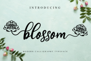 Blossom Typeface: Elevating Editorial Design with Elegant Script Typography