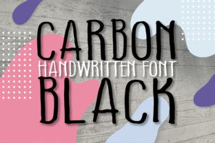 Carbon Black Typeface: Elevating Handmade Brand Identity