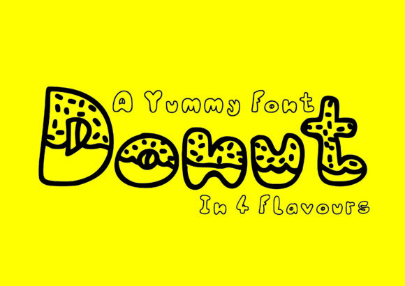 Donut Typeface: A Sweet Addition to Editorial Design