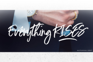Everything Rises: A Typeface That Elevates Editorial Design