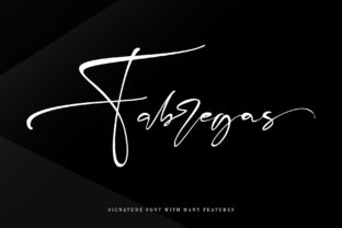Fabregas Handwritten Signature Font for Crafters and Sellers