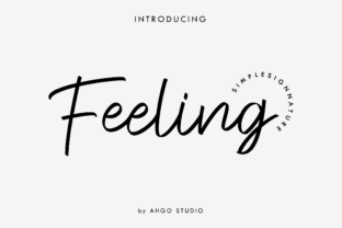 Feeling Signature: A Handwritten Font for Modern Craft Creations