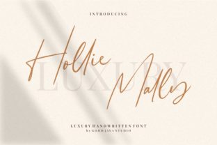 Hollie Mally: A Script Font with Personality