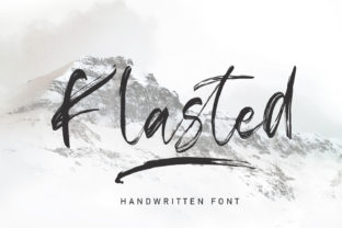 Klasted Font: Bold Handwriting for a Strong Brand Identity
