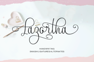 Lazortha: A Handwritten Typeface for Modern Web Design