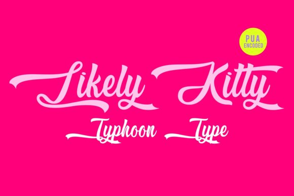 Likely Kitty Review: A Playful Script Font for Creative Projects