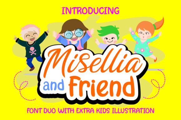 Misellia and Friend Duo: The Script Font for Clearer Campaign Visuals