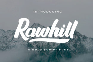 Rawhill Font Review: A Bold Script for Eye-Catching Campaigns