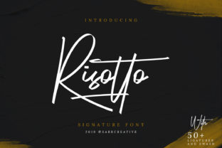 Risotto Font: A Contemporary Script for Editorial Design