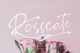 Rosseate Font Review: A Bold Script for Creative Branding
