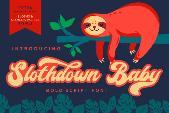 Slothdown Baby Font: A Delightful Script for Your Brand