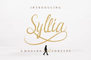 Syllia Font Review: A Bold Script with Charming Swashes