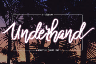 Underhand Font Review: A Playful Script for Creative Branding