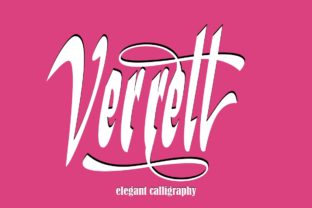 Verrell: The Bold Script Typeface for Memorable Brand Identity