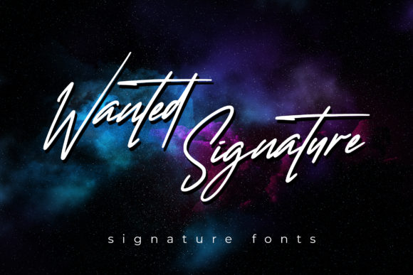 Wanted Signature: A Typeface for Timeless Editorial Design