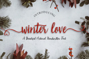 Winter Love: A Script Font for Modern Web Design
